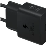 ADAPTADOR SAMSUNG CORRENTE COM CABO 25W PRETO