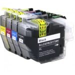 Conjunto 4 Tinteiros Brother LC3217 / LC3219 XL Compatíveis