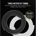 Corsair Hydro X Series XT Softline Mesh Tubing Tubo de Malha Preto - Image 2