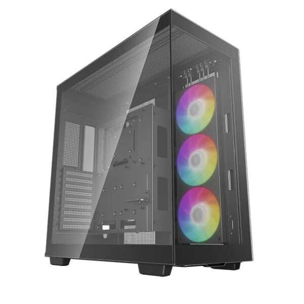 Caixa DeepCool CH780 E-ATX Vidro Temperado Panorâmico Preto