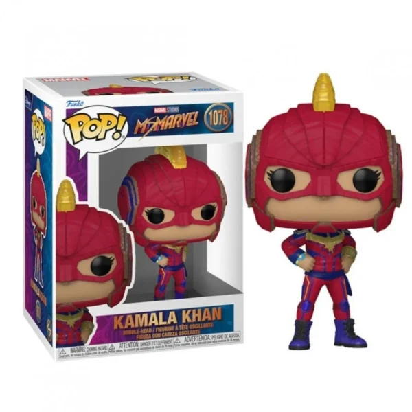 Figura Funko Pop! Marvel Ms. Marvel Kamala Khan #1078