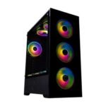 Caixa ATX Hiditec Z20 AURA Midi Tower Preto