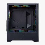 Caixa ATX Hiditec Z20 AURA Midi Tower Preto - Image 3