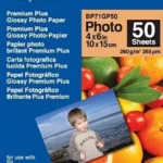 PAPEL BROTHER  "GLOSSY" 10X15. 50 FOLHAS