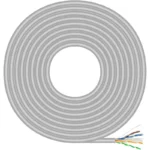 Cabo de Rede Bobina Aisens A135-0660 RJ45 Cat.6 100m Cinza
