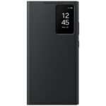 Capa flip inteligente preta Samsung para Galaxy S24 Ultra