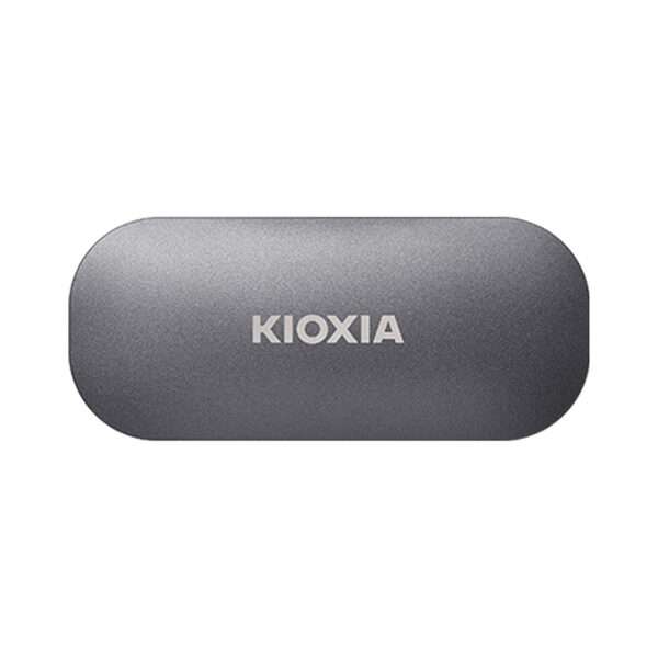 Disco SSD Externo Kioxia Exceria Plus Portable 2TB USB-C 3.2 Gen2 1050R/1000W Cinza