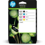 Tinteiros HP 937 CMYK Original Ink Cartridge 4-Pack