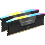 Memória RAM 32GB RAM DDR5 Corsair Kit (2 x 16GB) 6400MHz Vengeance RGB Black