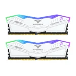 Memoria Ram Team Group Kit 48GB (2 x 24GB) DDR5 6400MHz Delta RGB Branco CL32