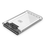 Caixa Externa 1LIFE HDD/SSD 2.5" USB 3.0 Transparente