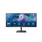 Monitor Philips 34" 346E2LAE VA WQHD 100Hz 1ms c/colunas + Aj.Altura