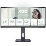 Monitor Curvo AOC CU34P3CV VA 34" UWQHD 21:9 100Hz Adaptive Sync