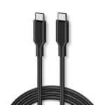 Cabo USB-C 1Life 10Gbps 4K 1.5m Preto