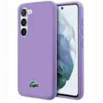 Capa Samsung Galaxy S23 Lacoste Silicone Lavanda