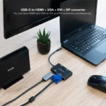 Adaptador de Vídeo Nanocable USB-C para HDMI/DVI/DisplayPort/VGA - Image 4