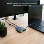 Adaptador de Vídeo Nanocable USB-C para HDMI/DVI/DisplayPort/VGA - Image 3