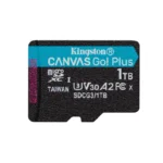 Cartão de Memória MicroSDXC Kingston 1TB Canvas Go Plus 170R A2 U3 V30 Card + ADP - Image 3