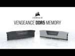 Memória RAM Corsair Vengeance 32GB (2x16GB) DDR5-6000MHz CL30 Preta - Image 2