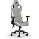 Cadeira Gaming Corsair T3 Rush Branca/Cinzenta - Image 5