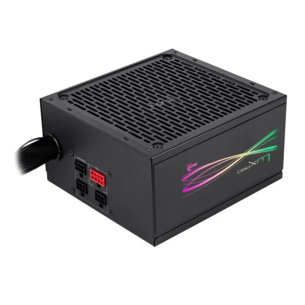 Fonte de Alimentação Aerocool ATX Semi-Modular RGB 550W 80Plus Bronze