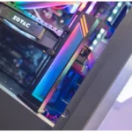 Suporte para Placa Gráfica Mars Gaming MCA-GCB ARGB Compatibilidade Universal Preto - Image 2