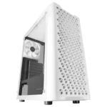 Caixa Profissional ATX Mars Gaming MC-iPRO Mesh Frontal 3D Vidro Temperado Ventoinha FDB Branca - Image 2
