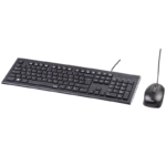 COMBO/KIT TECLADO HAMA COM FIOS E RATO HAMA