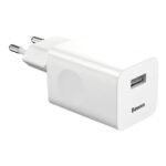 Carregador Baseus Charging Quick USB-A 24W Branco