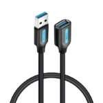 Cabo de Extensão USB 3.0/ USB Macho - Vention CBHBI 3m Preto - Image 2
