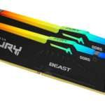 Memória Ram Kingston Technology FURY Beast RGB 64GB 2 x 32GB DDR5 CL30 6000MHz