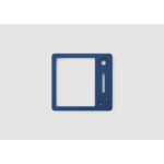 Moldura para Numpad Glorious GMMK Wireless Azul