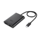 Adaptador i-tec USB-C 2x HDMI 4K Ultra HD compativel com Thunderbolt 3/4 Mac OS (1 monitor)