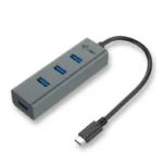 Hub i-tec 4 portas USB-C 4x USB 3.0 - Metal