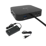 Docking Station i-tec USB-C HDMI Displayport com alimentação até 100W + Carregador C112W