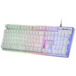Teclado + Rato + Tapete Mars Gaming MCPXWPT Combo Branco RGB PT - Image 4