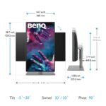 Monitor BenQ DesignVue PD2725U IPS 27" 4K UHD 60Hz 5ms - Image 5