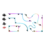 Fita de Iluminação LED Mars Gaming MLT-TWO RGB Strip - 40cm - Image 2