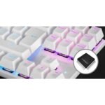 Teclado Mecânico Mars Gaming MK80 TKL FRGB Rainbow Anti-Dust Red Switch PT Branco - Image 5