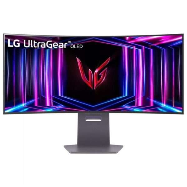 Monitor Curvo LG UltraGear 34GS95QE OLED 34" UWQHD 240Hz 0.03ms FreeSync Premium Pro / G-Sync Compatible