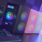 Caixa Mars Gaming Micro-ATX  MC300 RGB Vidro Temperado Preta - Image 4