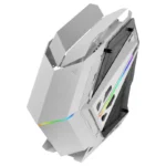 Caixa Mars Gaming ATX MC-TITAN RGB XXL Faixa LED Dupla Iluminação Frontal ARGB Hub Branca - Image 4