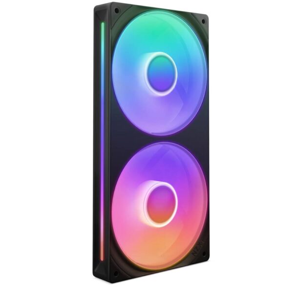 Ventoinha 240mm NZXT F240 RGB Core 8-Pin Preta
