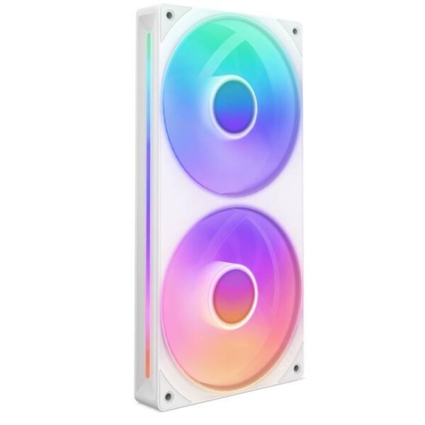 Ventoinha 240mm NZXT F240 RGB Core 8-Pin Branca