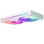 Ventoinha 240mm NZXT F240 RGB Core 8-Pin Branca - Image 5