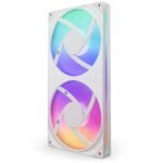 Ventoinha 280mm NZXT F280 RGB Core 8-Pin Branca - Image 4