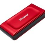 Disco SSD Externo Kingston XS1000 2TB USB 3.2 Gen2 Vermelho