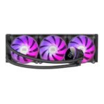Cooler CPU Mars Gaming ML-LCD360 LCD ARGB Liquid Preto