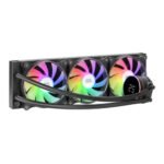 Cooler CPU Mars Gaming ML-LCD360 LCD ARGB Liquid Preto - Image 4