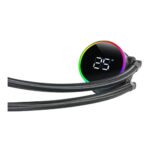 Cooler CPU Mars Gaming ML-LCD360 LCD ARGB Liquid Preto - Image 3